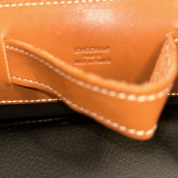 Longchamp France Leather Trimmed Toiletry Cosmetic Dopp Travel Bag Unisex NICE🥰 - Picture 10 of 16